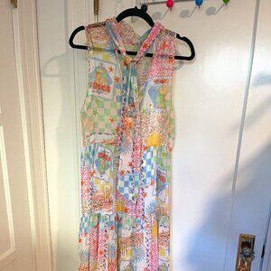 Colorful Necktie Dress